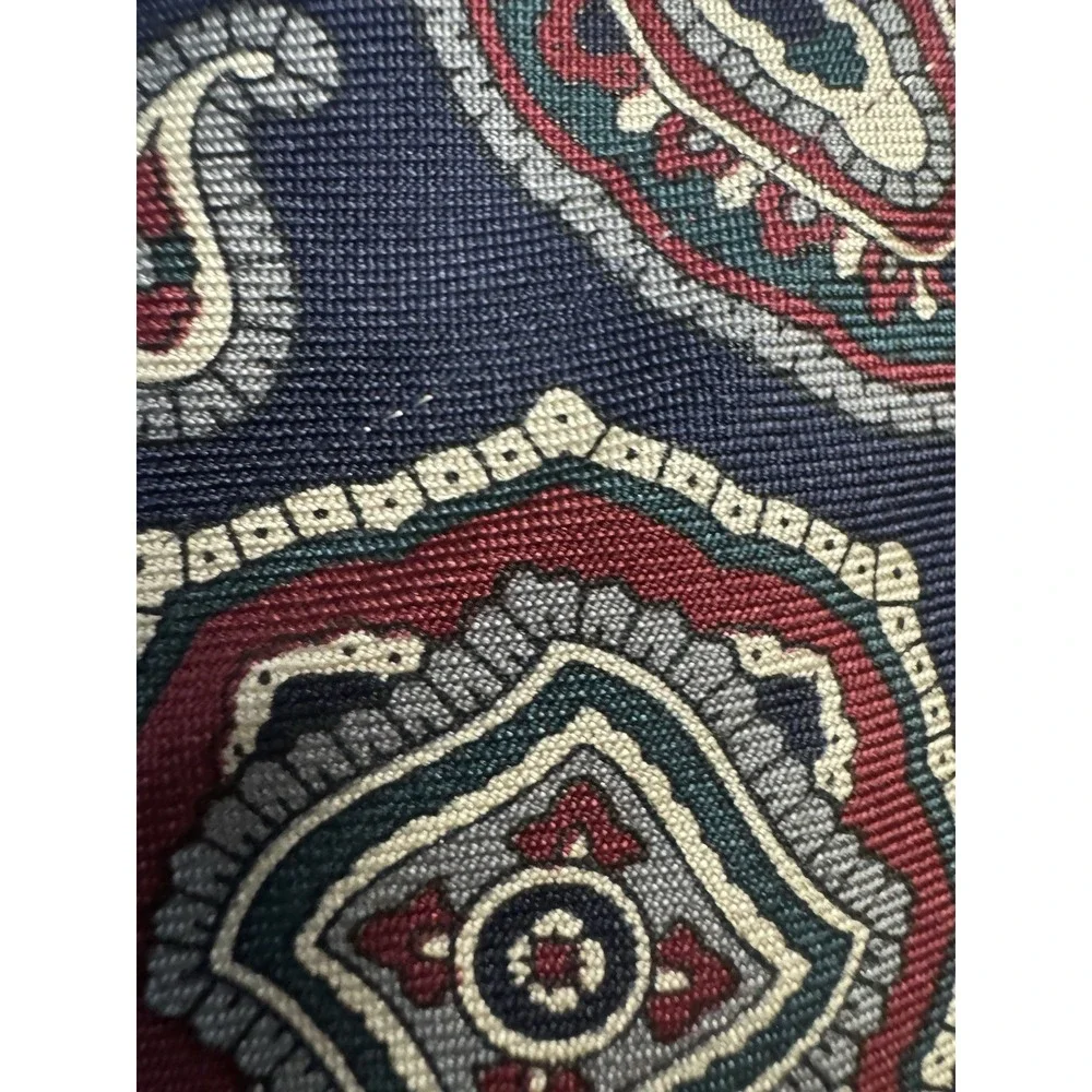 Bert Pulitzer All Silk‎ Paisley Tie 3.5